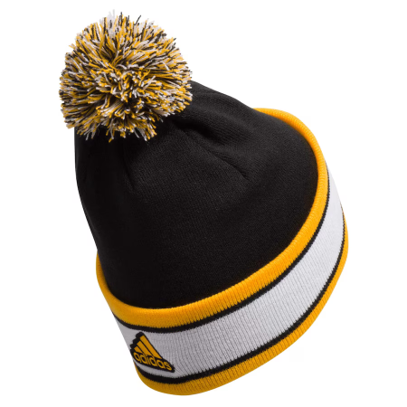 Boston Bruins - Team Stripe Cuffed NHL Knit hat