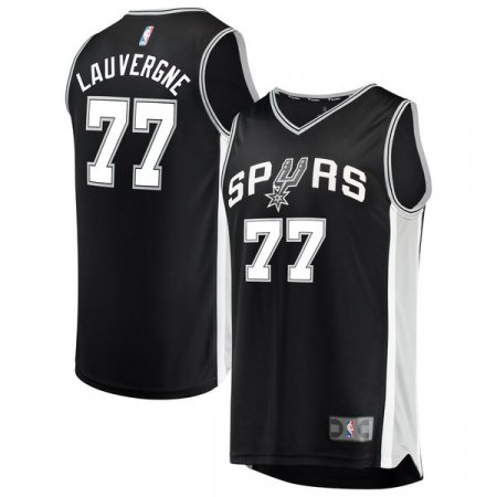 San Antonio Spurs - Joffrey Lauvergne Fast Break Replica NBA Jersey