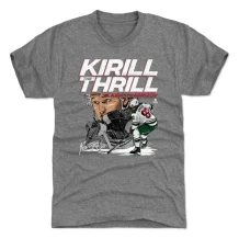 Minnesota Wild - Kirill Kaprizov The Thrill Gray NHL Tričko