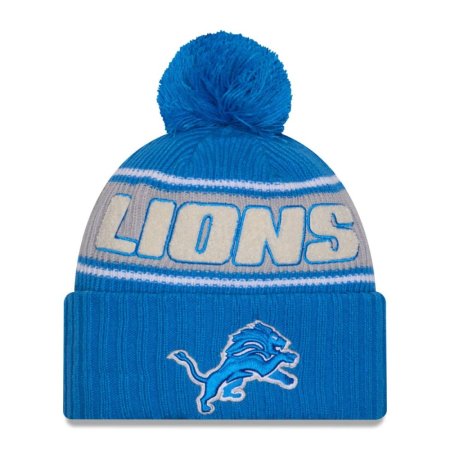 Detroit Lions - 2024 Sideline Sport Blue NFL Knit hat