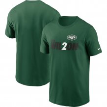 New York Jets - Zach Wilson Player Graphic NFL T-Shirt