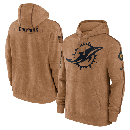 Philadelphia Eagles Nike 2023 Salute To Service Club Pullover