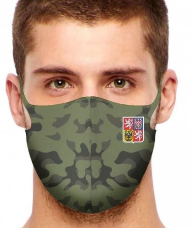 Sport Protective face mask Czech Camo1 / volume discount