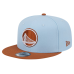 Golden State Warriors - Color Pack 2-Tone Light Blue/Brown 9Fifty NBA Šiltovka