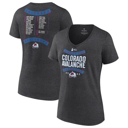 Colorado Avalanche Frauen - 2022 Stanley Cup Champions Roster NHL T-shirt