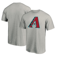 Arizona Diamondbacks - Primary Logo Gray MLB Tričko
