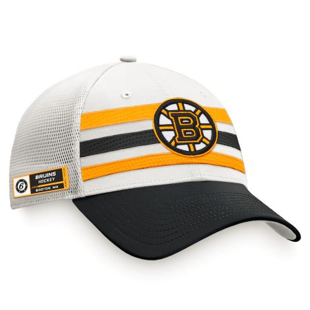 Boston Bruins - 2021 Draft Authentic Trucker NHL Hat