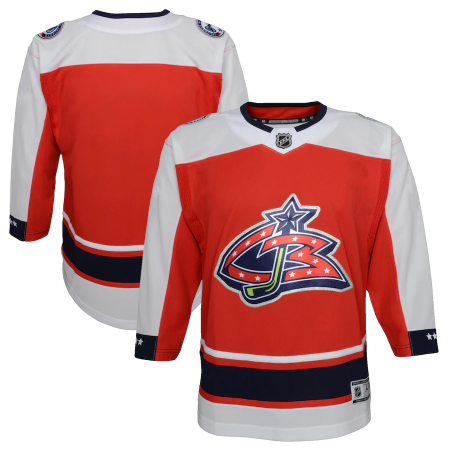 Columbus Blue Jackets Detský - Reverse Retro NHL Dres/Vlastné meno a číslo