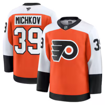 Philadelphia Flyers - Matvei Michkov Home Premium NHL Jersey