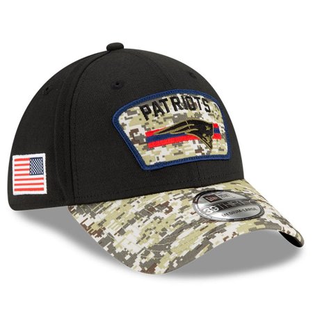 New England Patriots - 2021 Salute To Service 39Thirty NFL Hat