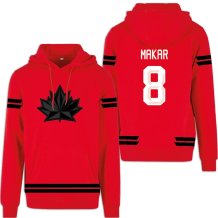 Kanada - Cale Makar 2026 Hockey Sweatshirt - Red