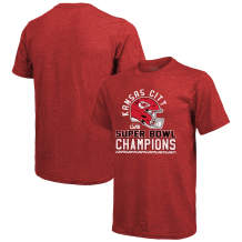 Kansas City Chiefs - Super Bowl LVIII Champions Tri-Blend NFL T-Shirt