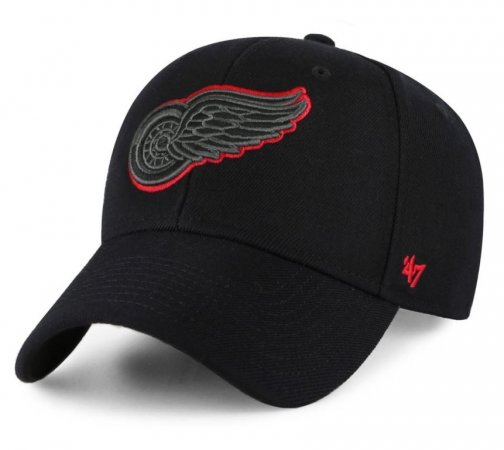 Detroit Red Wings - Black Tone MVP n NHL Cap
