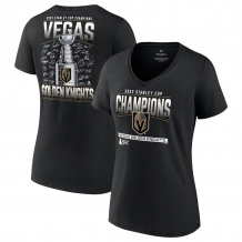 Vegas Golden Knights Women's - 2023 Stanley Cup Champs Signatures NHL T-Shirt