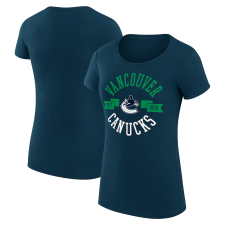 Vancouver Canucks Damskie - City Graphic NHL T-Shirt - Wielkość: L