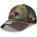 New England Patriots - Basic Camo Trucker 9TWENTY NFL Czapka