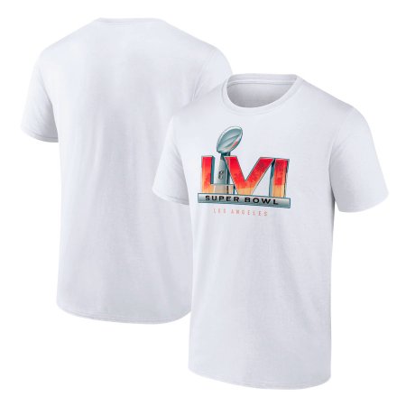 Super Bowl LVI High Logo White NFL T-Shirt
