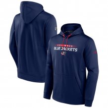 Columbus Blue Jackets - Authentic Pro Rink NHL Bluza s kapturem