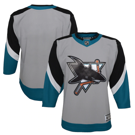 Custom Hockey Jerseys San Jose Sharks Jersey Name and Number NHL White