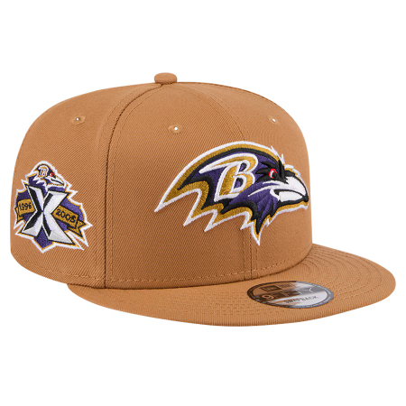 Baltimore Ravens - Tan Color Pack 9Fifty NFL Šiltovka