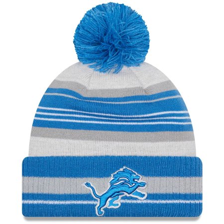 Detroit Lions - Cuffed Pom NFL zimní čepice
