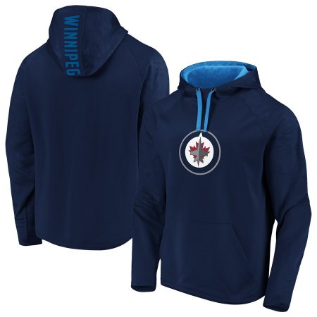 Winnipeg Jets - Monochrome NHL Mikina s kapucí