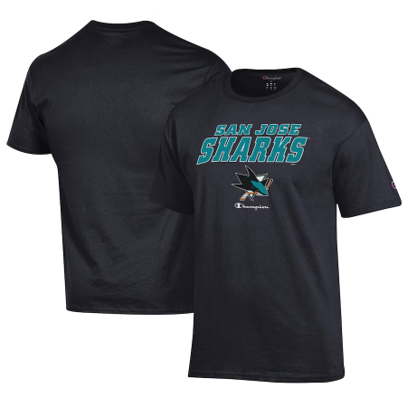 San Jose Shark - Champion Jersey NHL Logo NHL T-Shirt