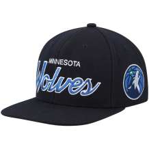 Minnesota Timberwolves - Hardwood Classics Script 2.0 Snapback NBA Čiapka