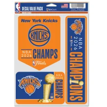 New York Knicks - 2026 Champs NBA Nálepky Set