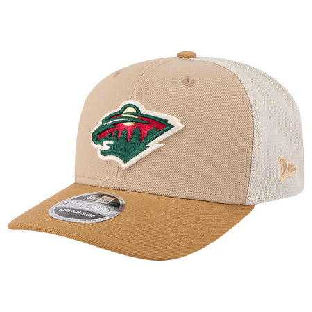 Minnesota Wild - Light Brown Trucker 9Seventy NHL Czapka