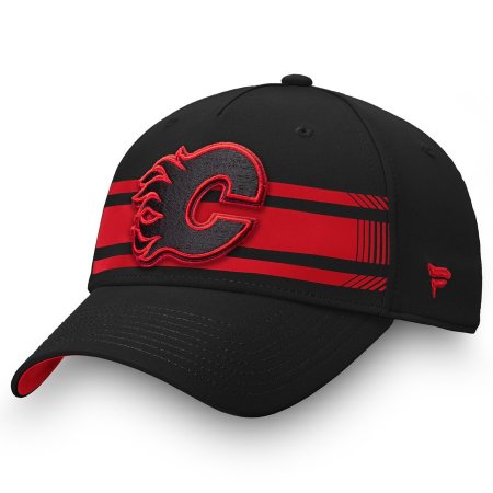 Calgary Flames - Iconic Stripe Speed Flex NHL Czapka