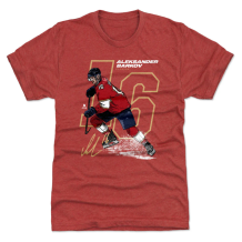 Florida Panthers - Aleksander Barkov Offset D Red NHL T-Shirt