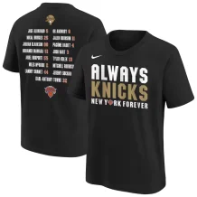New York Knicks Youth - 2026 Champions Roster NBA T-Shirt