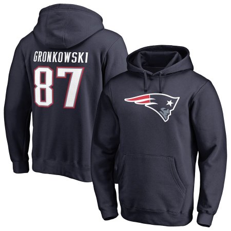 New England Patriots - Rob Gronkowski Pro Line NFL Mikina s kapucí