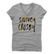 Pittsburgh Penguins Womens - Sidney Crosby Name NHL T-Shirt