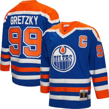 Edmonton Oilers - Wayne Gretzky 1986-87 Premium Power Play NHL Jersey