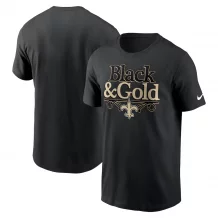New Orleans Saints - Local Essential Black NFL Koszulka