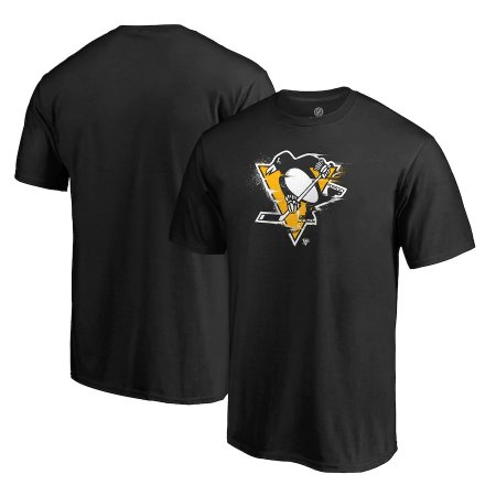 Pittsburgh Penguins - Splatter Logo NHL T-Shirt