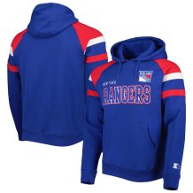 New York Rangers - Draft Fleece Raglan NHL Mikina s kapucí