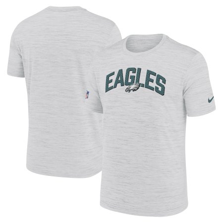 Philadelphia Eagles - Velocity Athletic White NFL Tričko