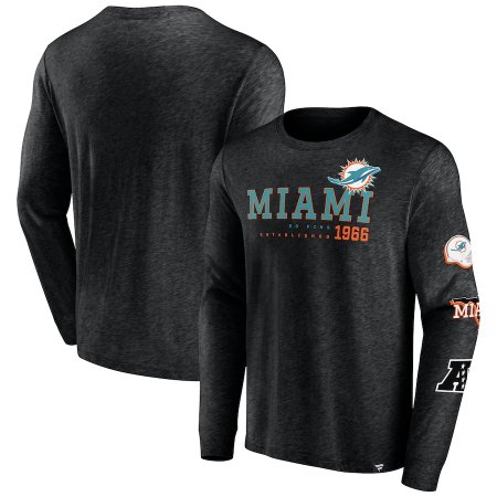 Miami Dolphins - High Whip Pitcher NFL Long Sleeve T-Shirt