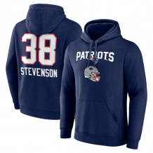 New England Patriots - Rhamondre Stevenson Wordmark NFL Bluza z kapturem