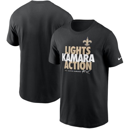 New Orleans Saints - Alvin Kamara Player Graphic NFL T-Shirt