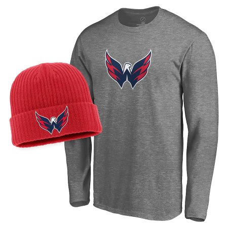 Washington Capitals - T-Shirt + Knit Hat NHL Set