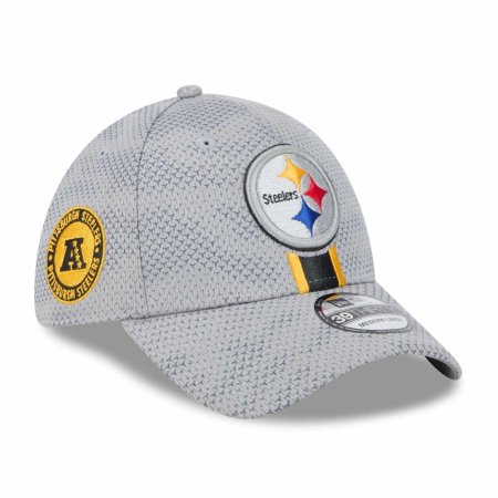 Pittsburgh Steelers - 2024 Sideline Gray 39Thirty NFL Kšiltovka