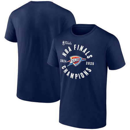 Oklahoma City Thunder - 2025 Champions Rebound NBA T-shirt