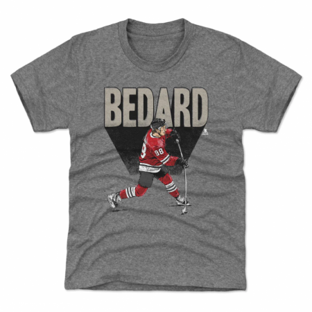 Chicago Blackhawks Detské - Connor Bedard Bold NHL Tričko - Veľkosť: 14-16 rokov