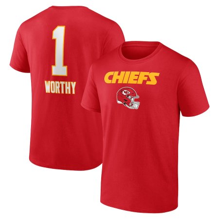 Kansas City Chiefs - Xavier Worthy Wordmark NFL Koszułka