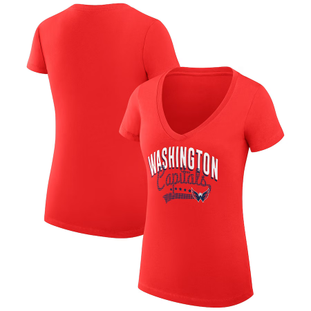 Washington Capitals Damskie - Filigree Logo NHL T-Shirt