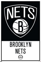 Brooklyn Nets - NBA Plakat